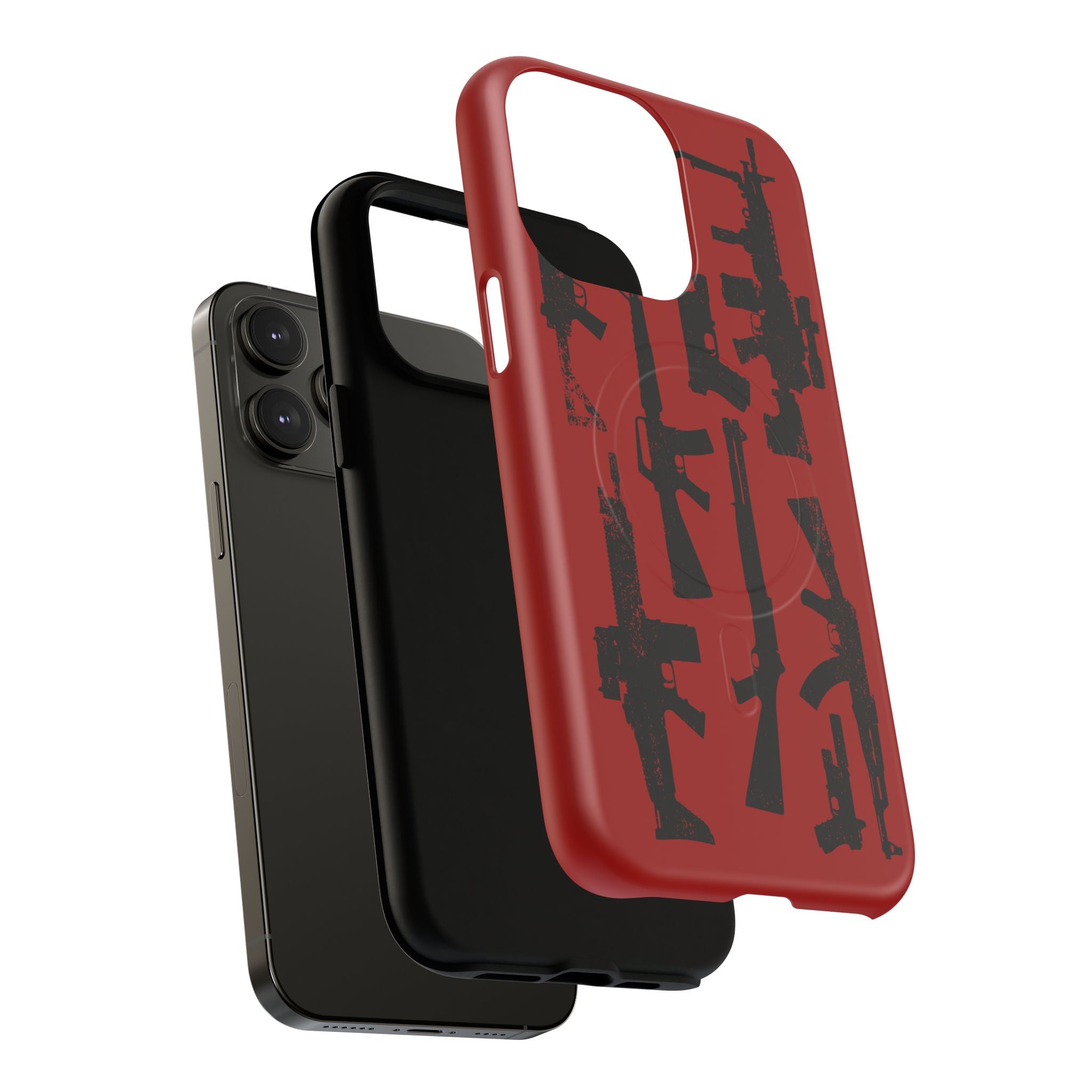 MagSafe Compatible RED DEAD GUN iPhone Tough Case