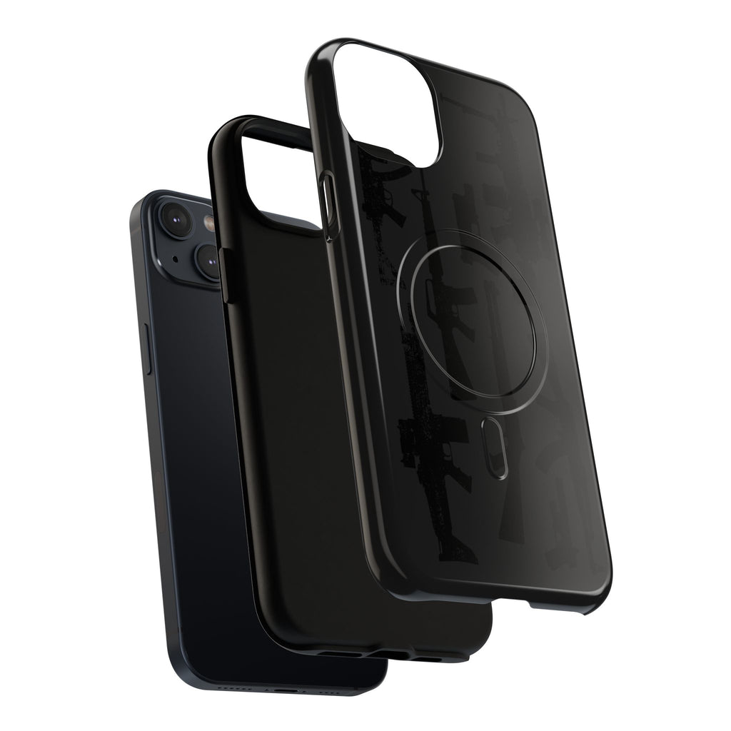 MagSafe Compatible - BLACK OPS Edition - GUN iPhone Tough Case