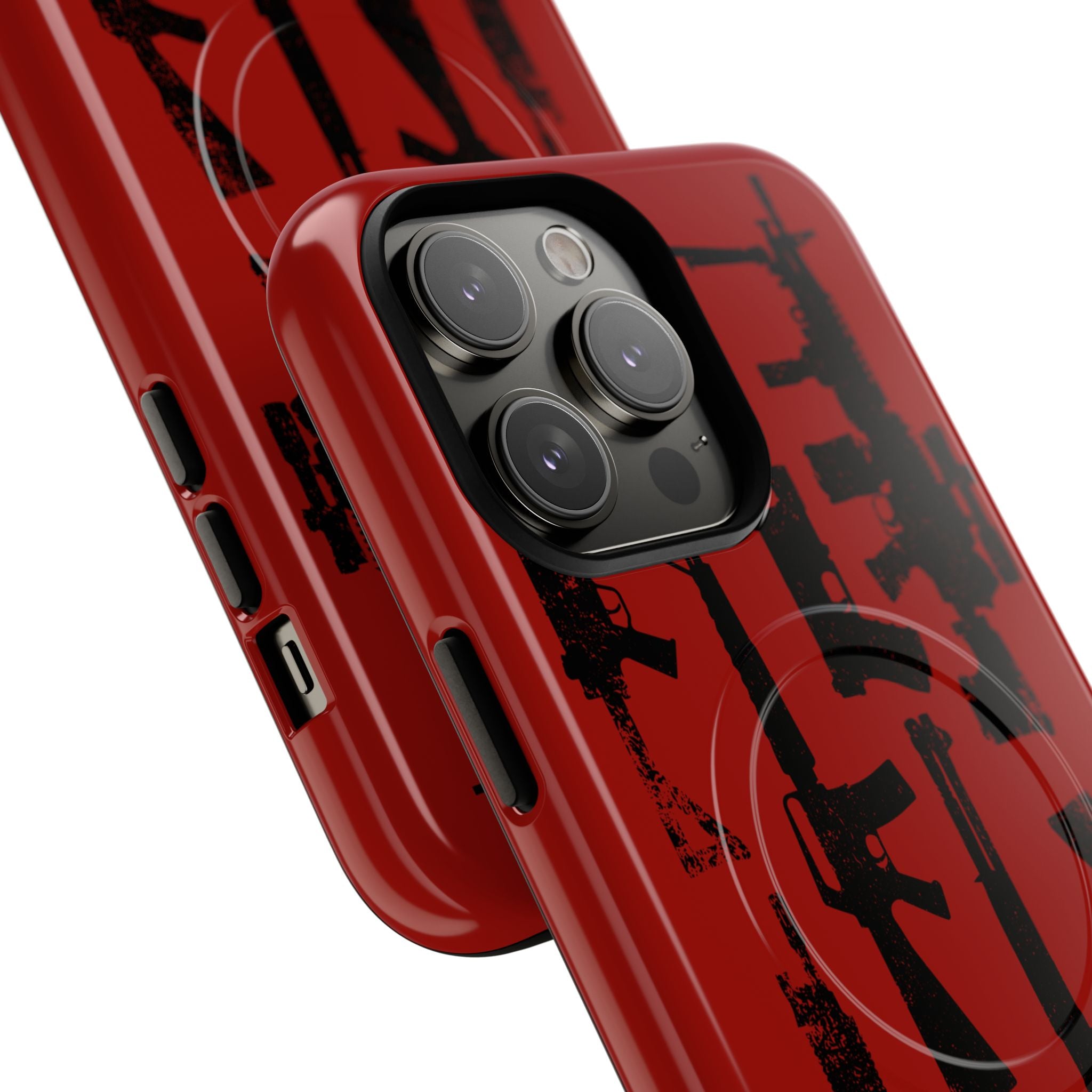 MagSafe Compatible RED DEAD GUN iPhone Tough Case
