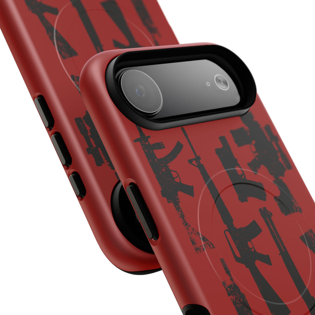 MagSafe Compatible RED DEAD GUN iPhone Tough Case