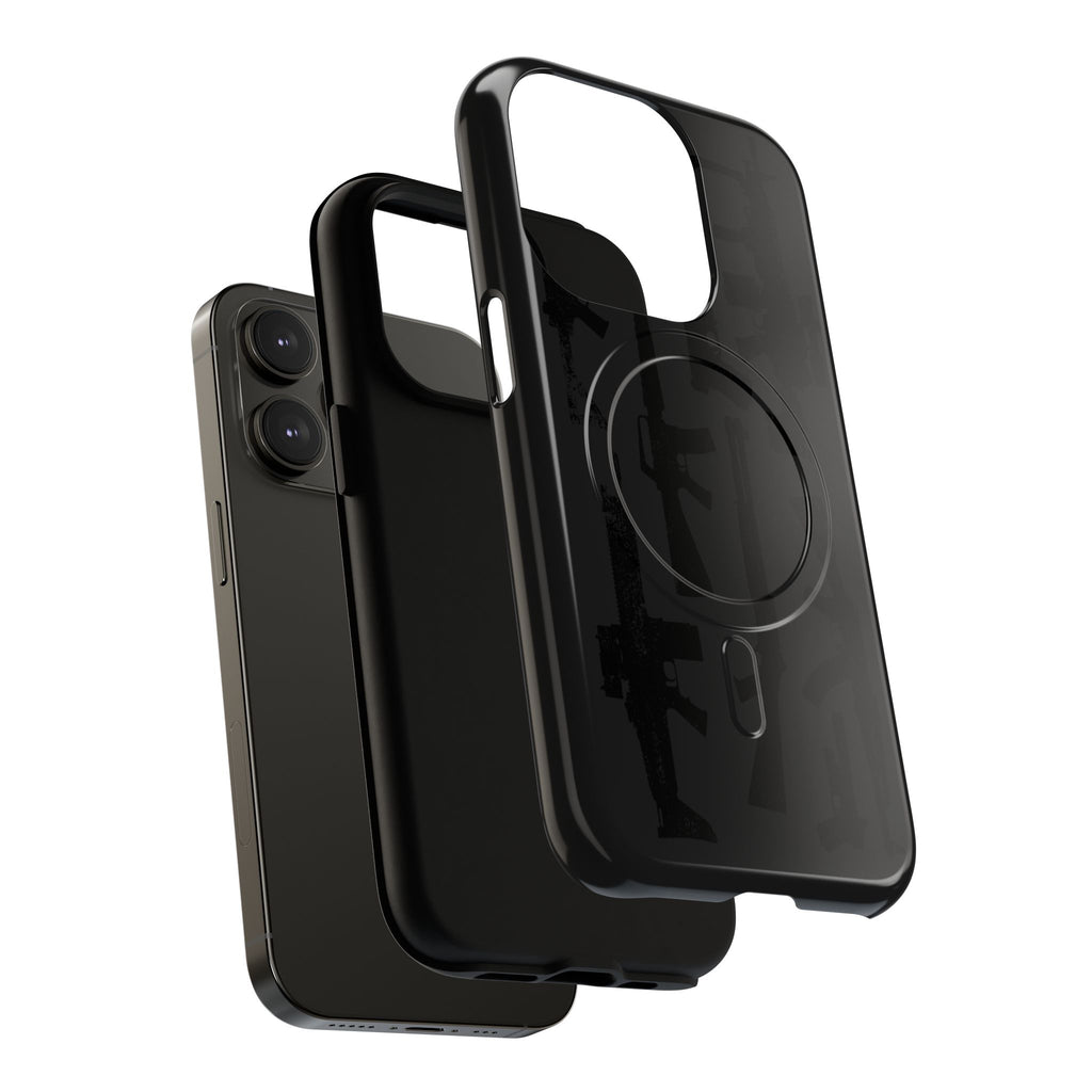 MagSafe Compatible - BLACK OPS Edition - GUN iPhone Tough Case