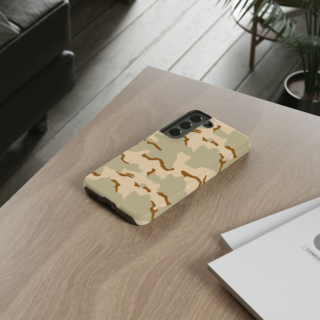 Desert Camo (DCU) Tough Phone Case | Military-Inspired Dual-Layer Protection