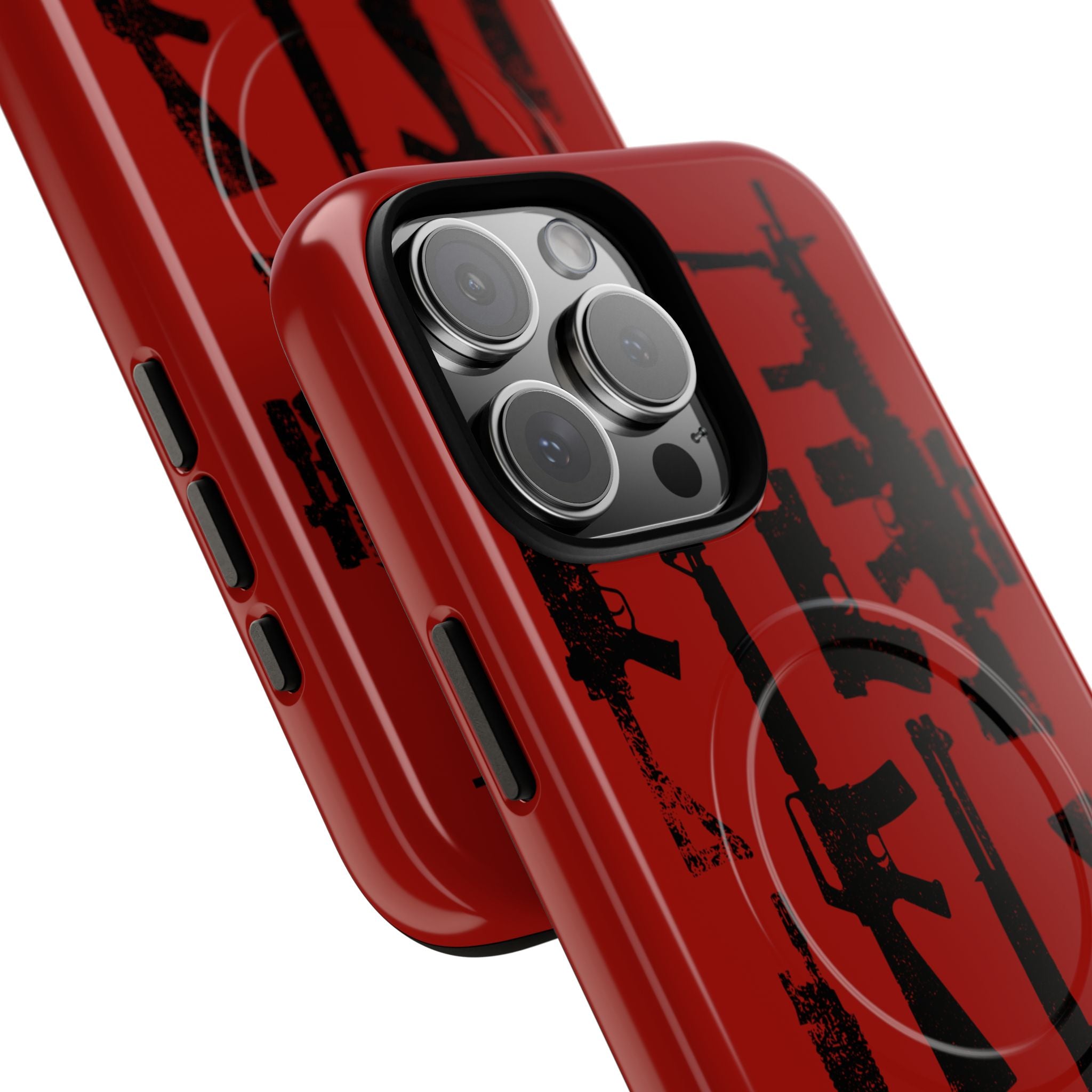 MagSafe Compatible RED DEAD GUN iPhone Tough Case