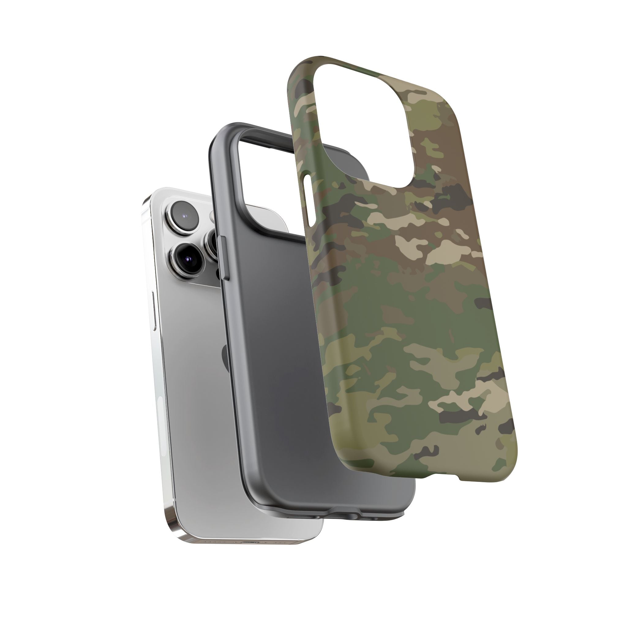 OCP Camo Tough Phone Case | Military-Inspired Dual-Layer Protective Cover