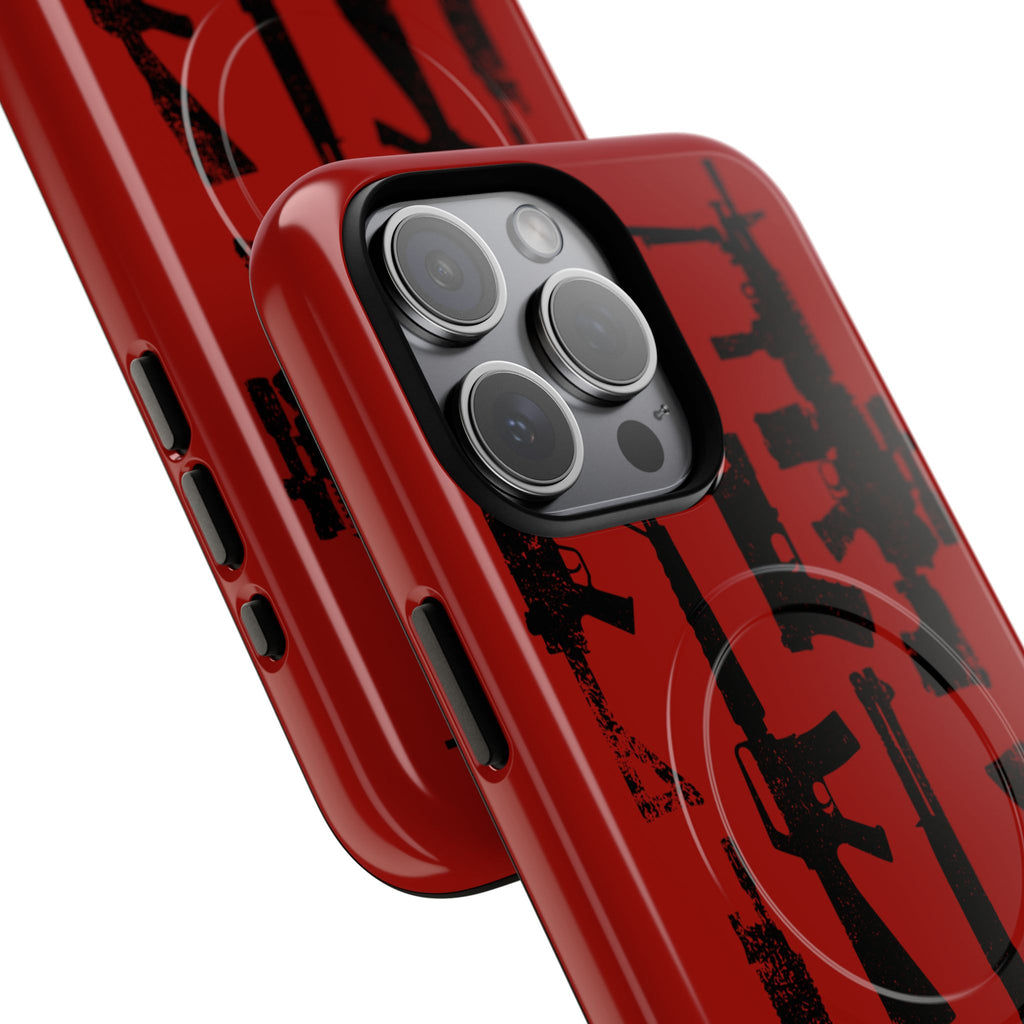 MagSafe Compatible RED DEAD GUN iPhone Tough Case