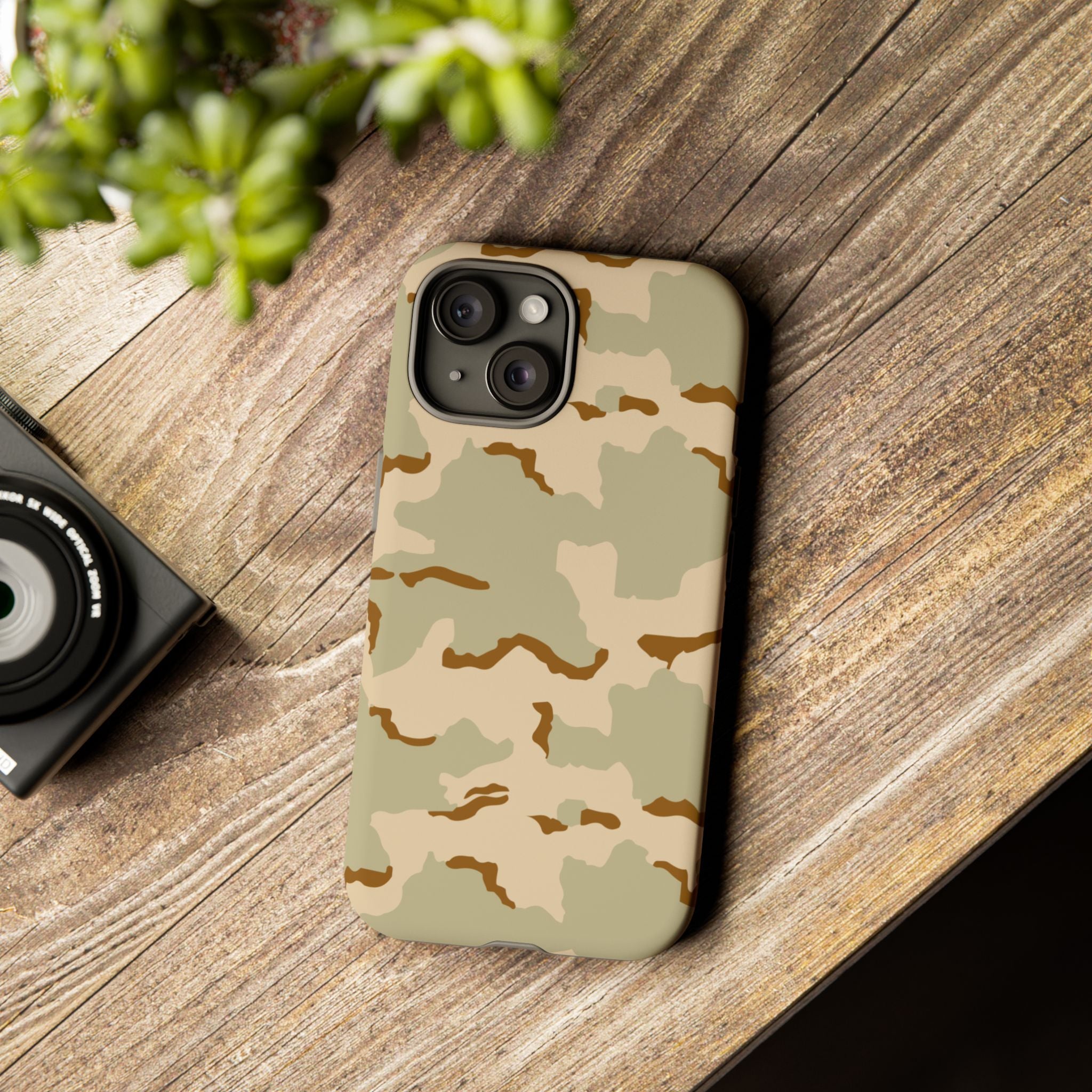 Desert Camo (DCU) Tough Phone Case | Military-Inspired Dual-Layer Protection