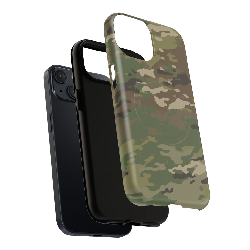 MagSafe® Compatible OCP Camo Tough Phone Case | Modern Military-Inspired Protective Cover