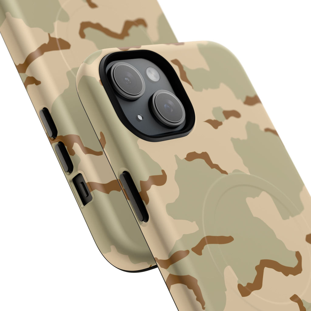 MagSafe® Compatible Tough Phone Case | Desert Camo (DCU) Rugged Protective Cover