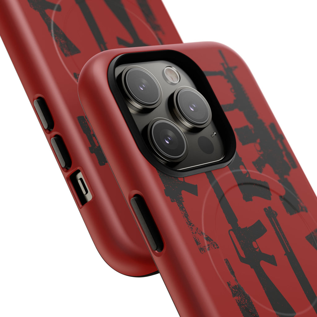 MagSafe Compatible RED DEAD GUN iPhone Tough Case