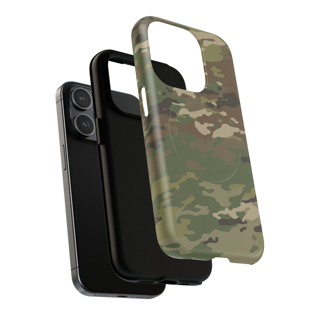 MagSafe® Compatible OCP Camo Tough Phone Case | Modern Military-Inspired Protective Cover
