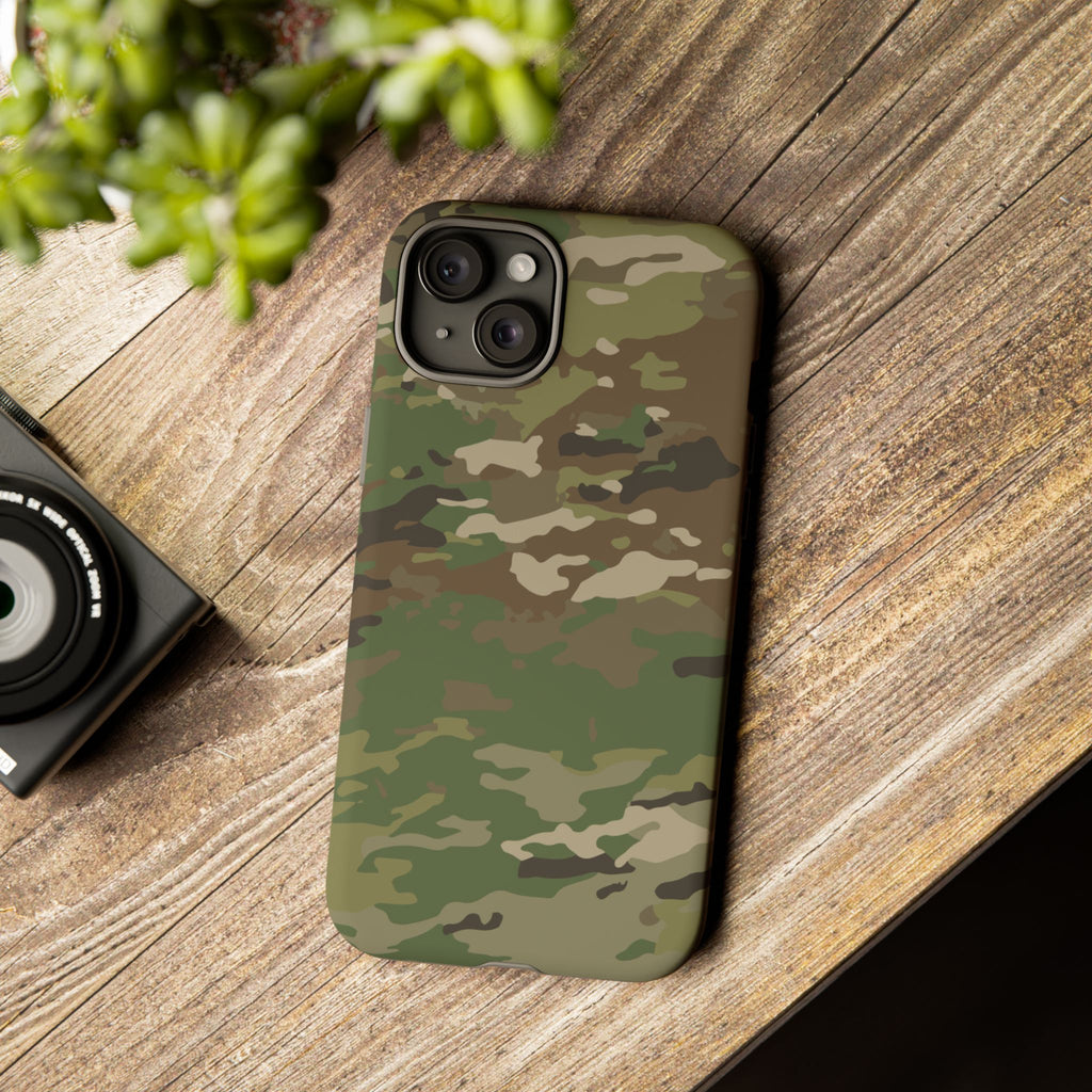 OCP Camo Tough Phone Case | Military-Inspired Dual-Layer Protective Cover
