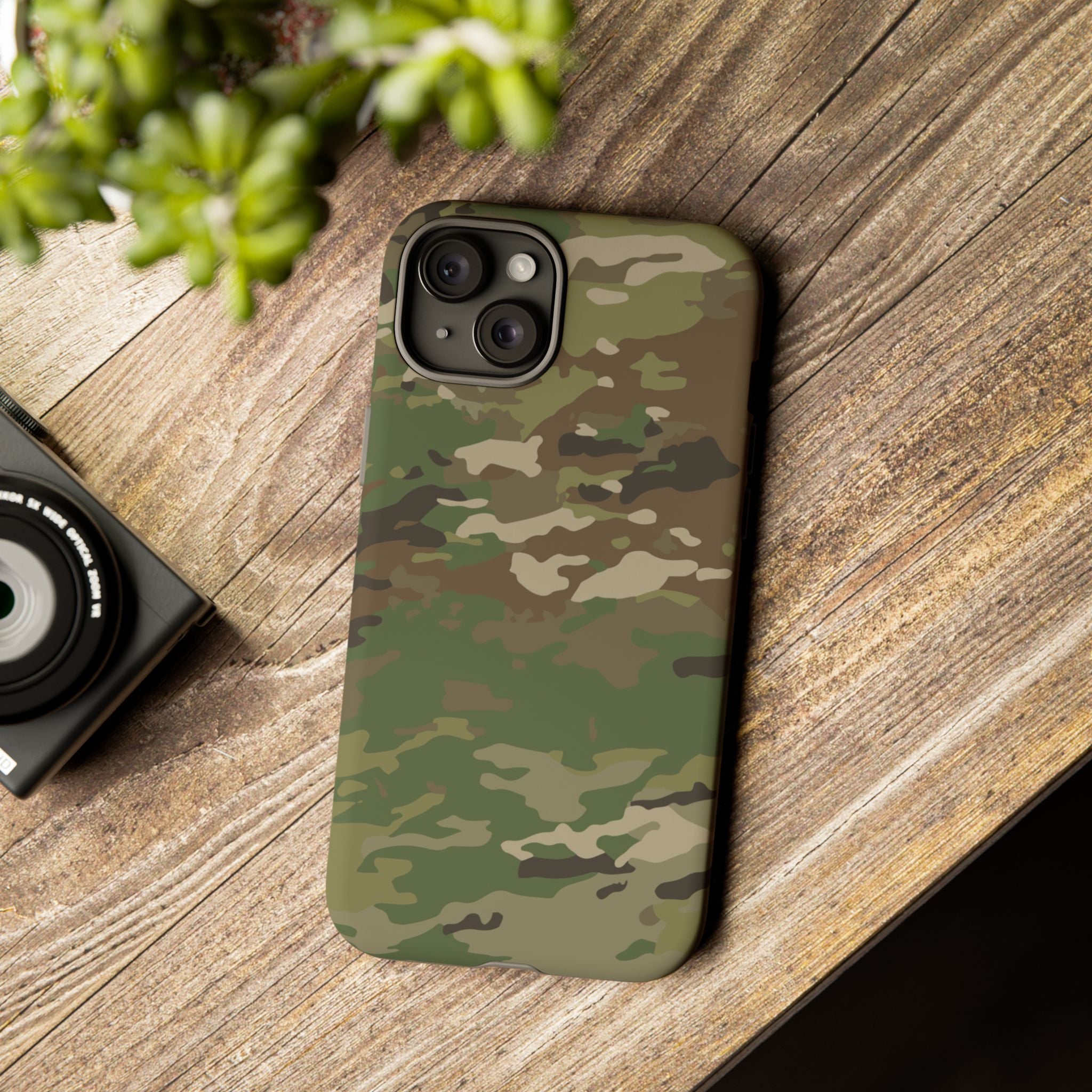 OCP Camo Tough Phone Case | Military-Inspired Dual-Layer Protective Cover