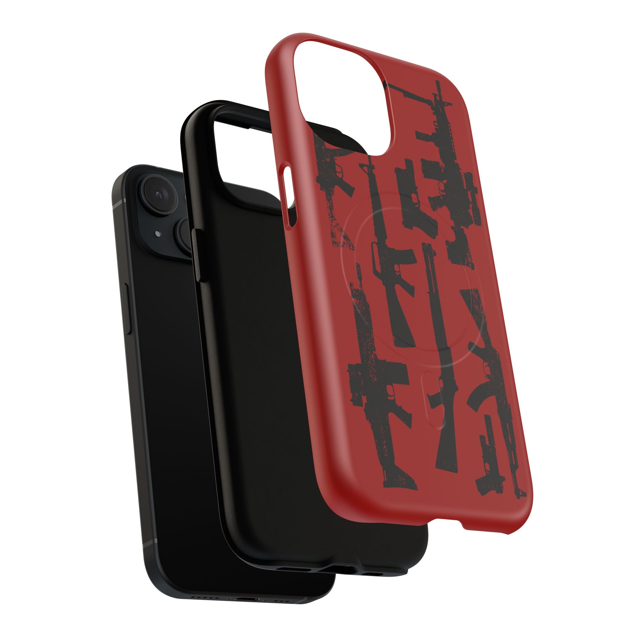 MagSafe Compatible RED DEAD GUN iPhone Tough Case