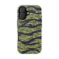 Tiger Stripe Camo Tough Phone Case | Military-Inspired Dual-Layer Protection