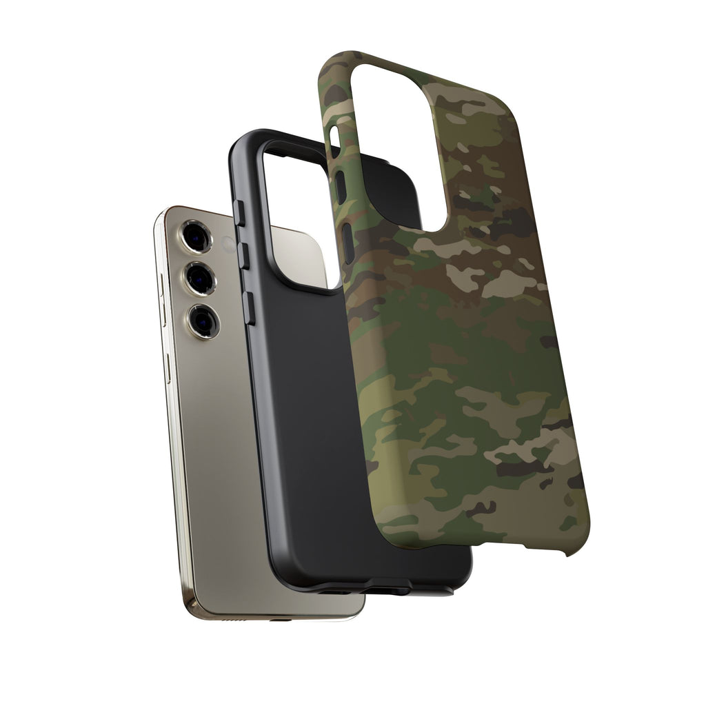 OCP Camo Tough Phone Case | Military-Inspired Dual-Layer Protective Cover