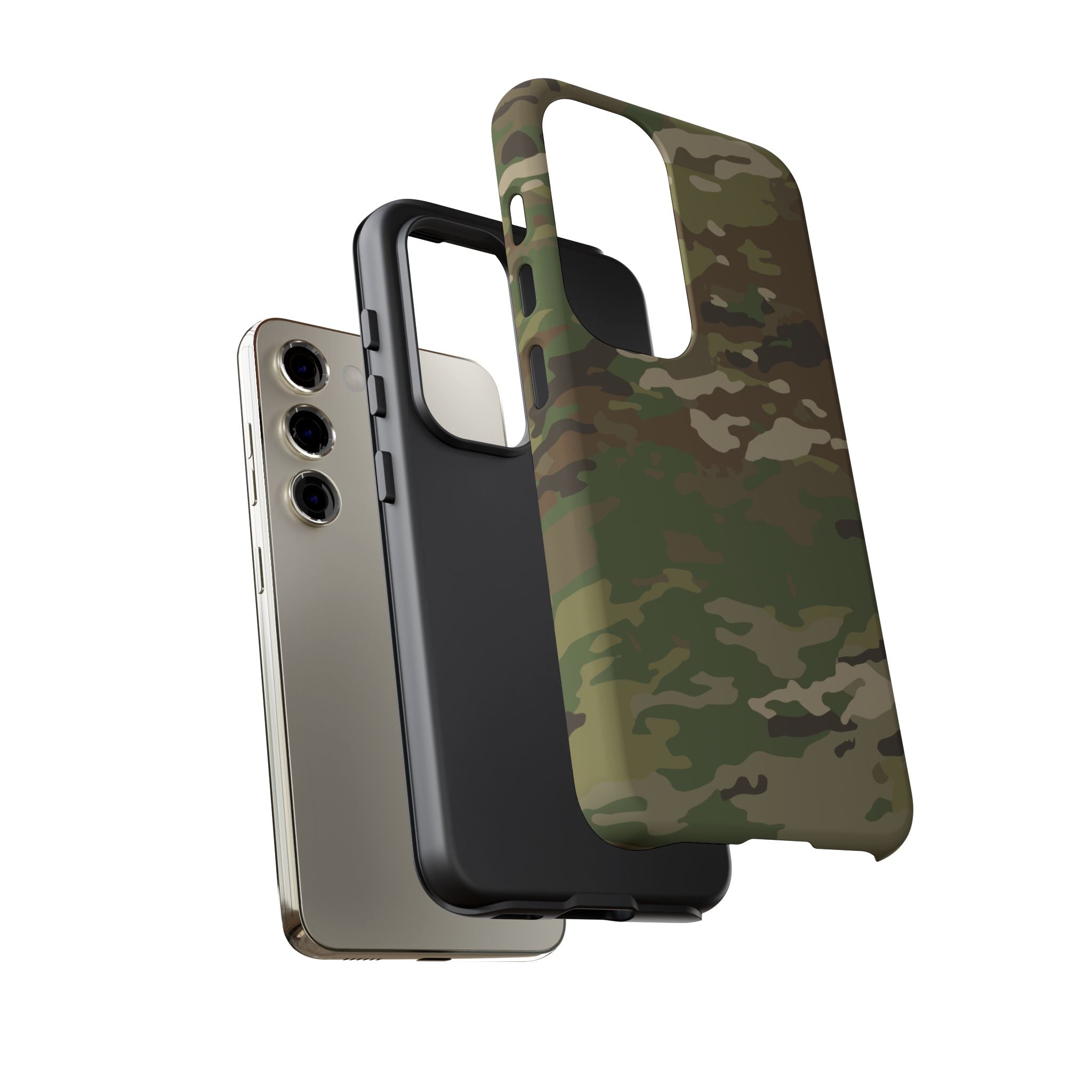 OCP Camo Tough Phone Case | Military-Inspired Dual-Layer Protective Cover