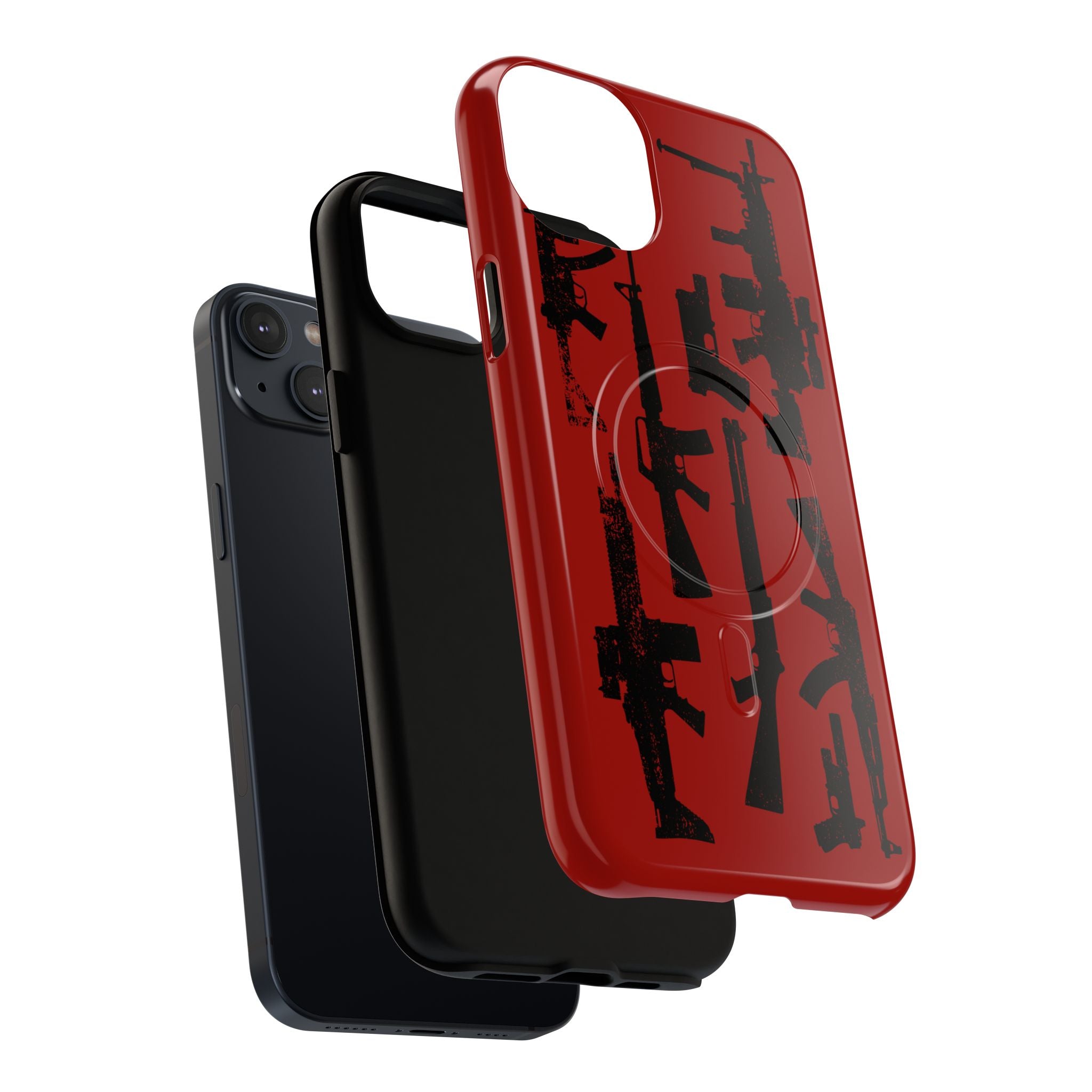 MagSafe Compatible RED DEAD GUN iPhone Tough Case