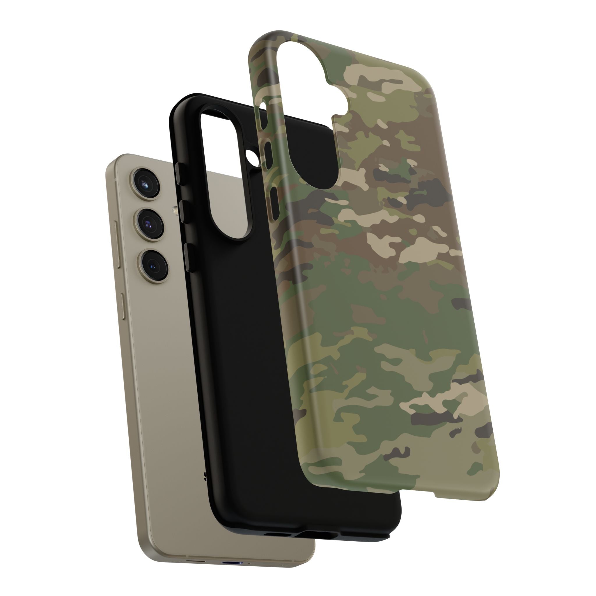 OCP Camo Tough Phone Case | Military-Inspired Dual-Layer Protective Cover