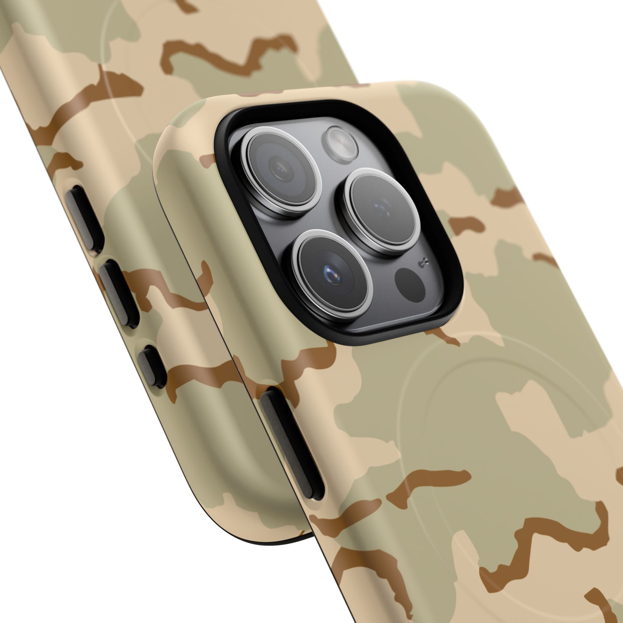 MagSafe® Compatible Tough Phone Case | Desert Camo (DCU) Rugged Protective Cover