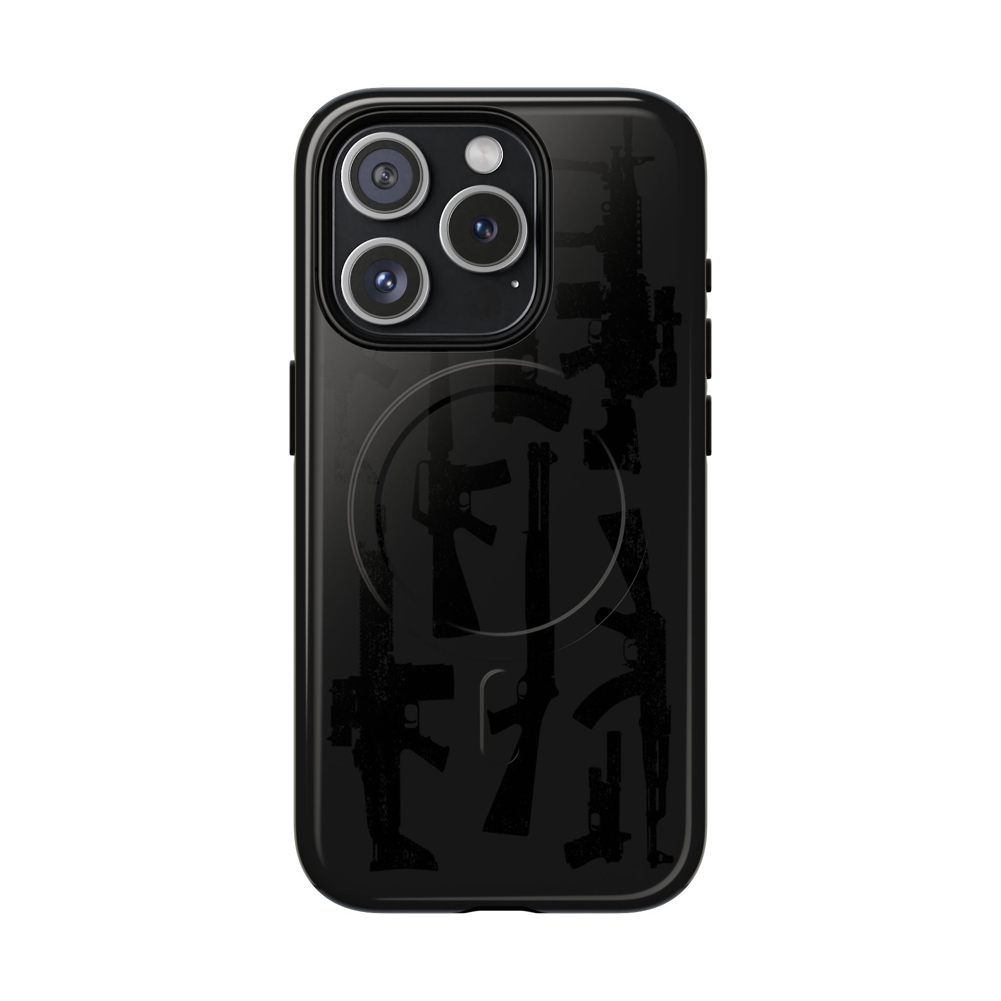 MagSafe Compatible - BLACK OPS Edition - GUN iPhone Tough Case
