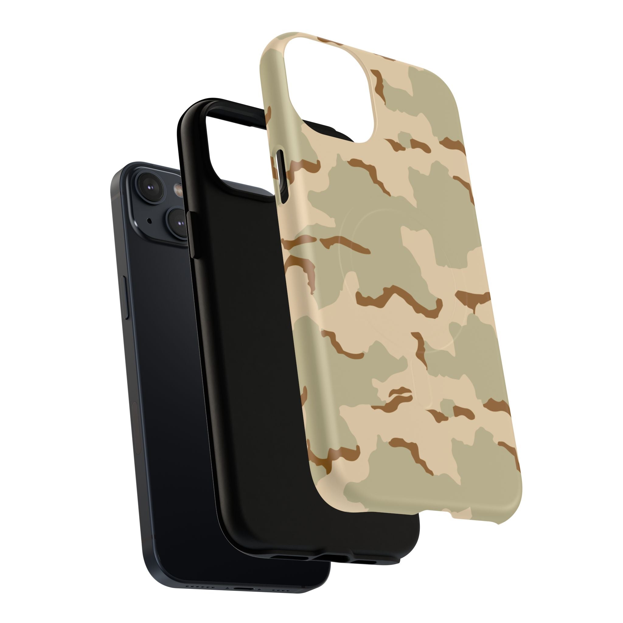 MagSafe® Compatible Tough Phone Case | Desert Camo (DCU) Rugged Protective Cover