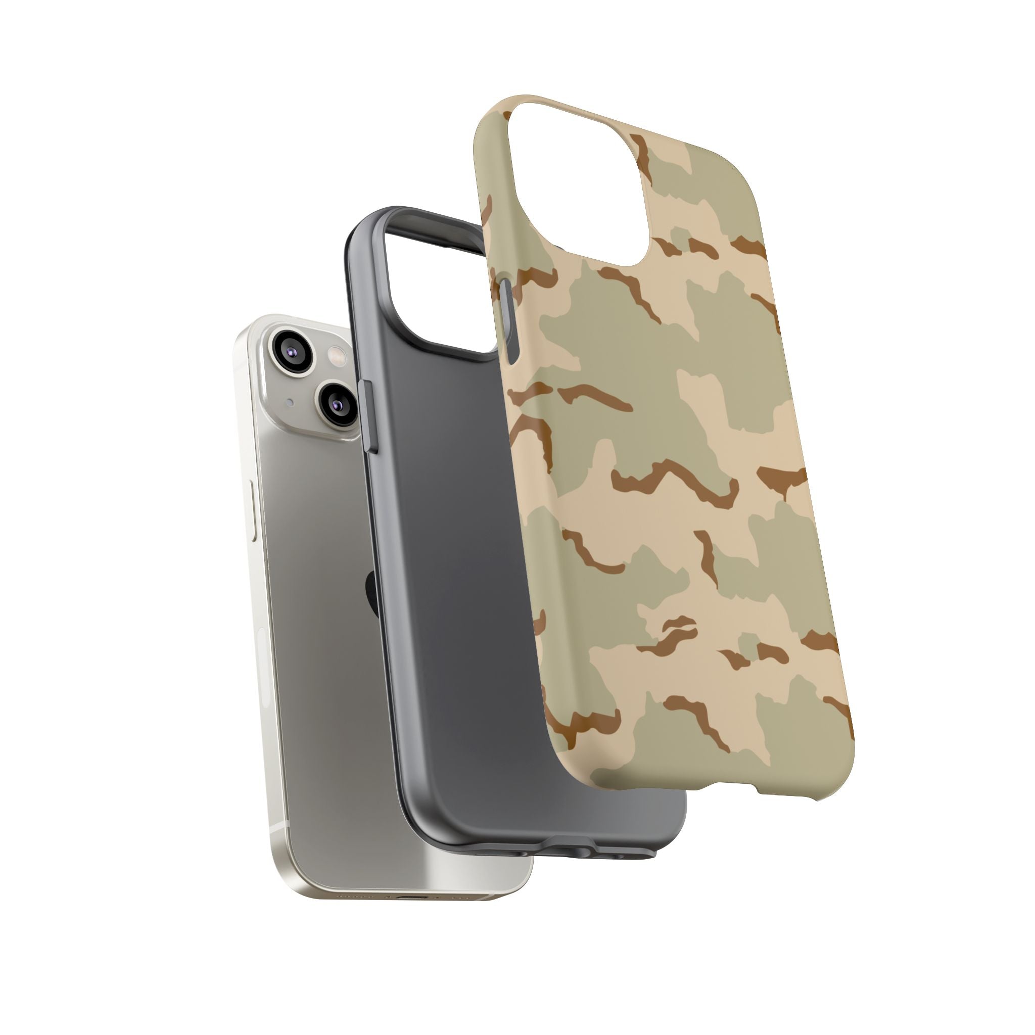 Desert Camo (DCU) Tough Phone Case | Military-Inspired Dual-Layer Protection