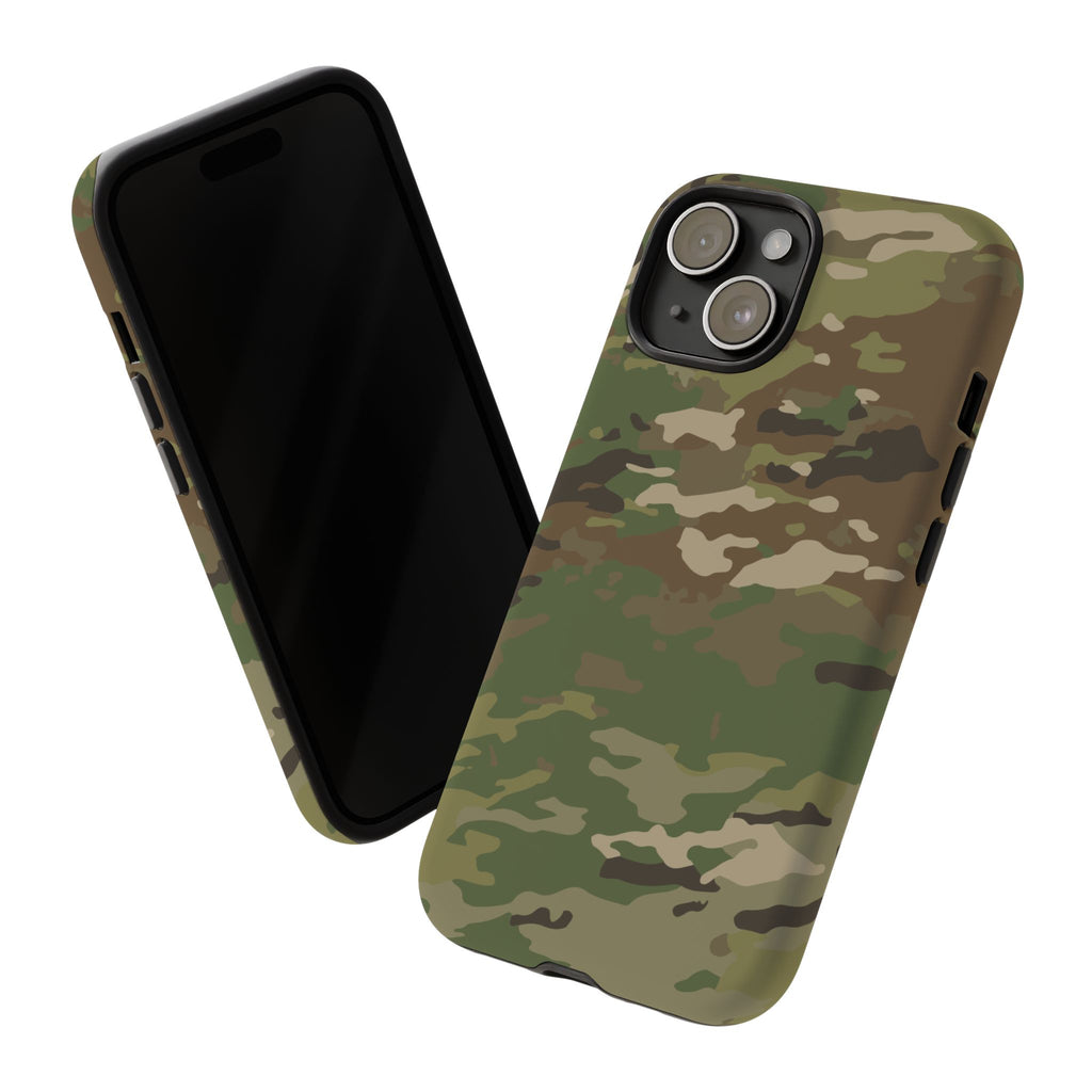 OCP Camo Tough Phone Case | Military-Inspired Dual-Layer Protective Cover
