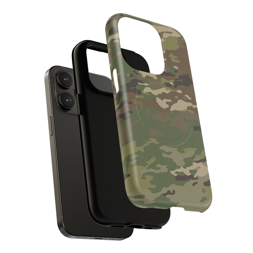 MagSafe® Compatible OCP Camo Tough Phone Case | Modern Military-Inspired Protective Cover