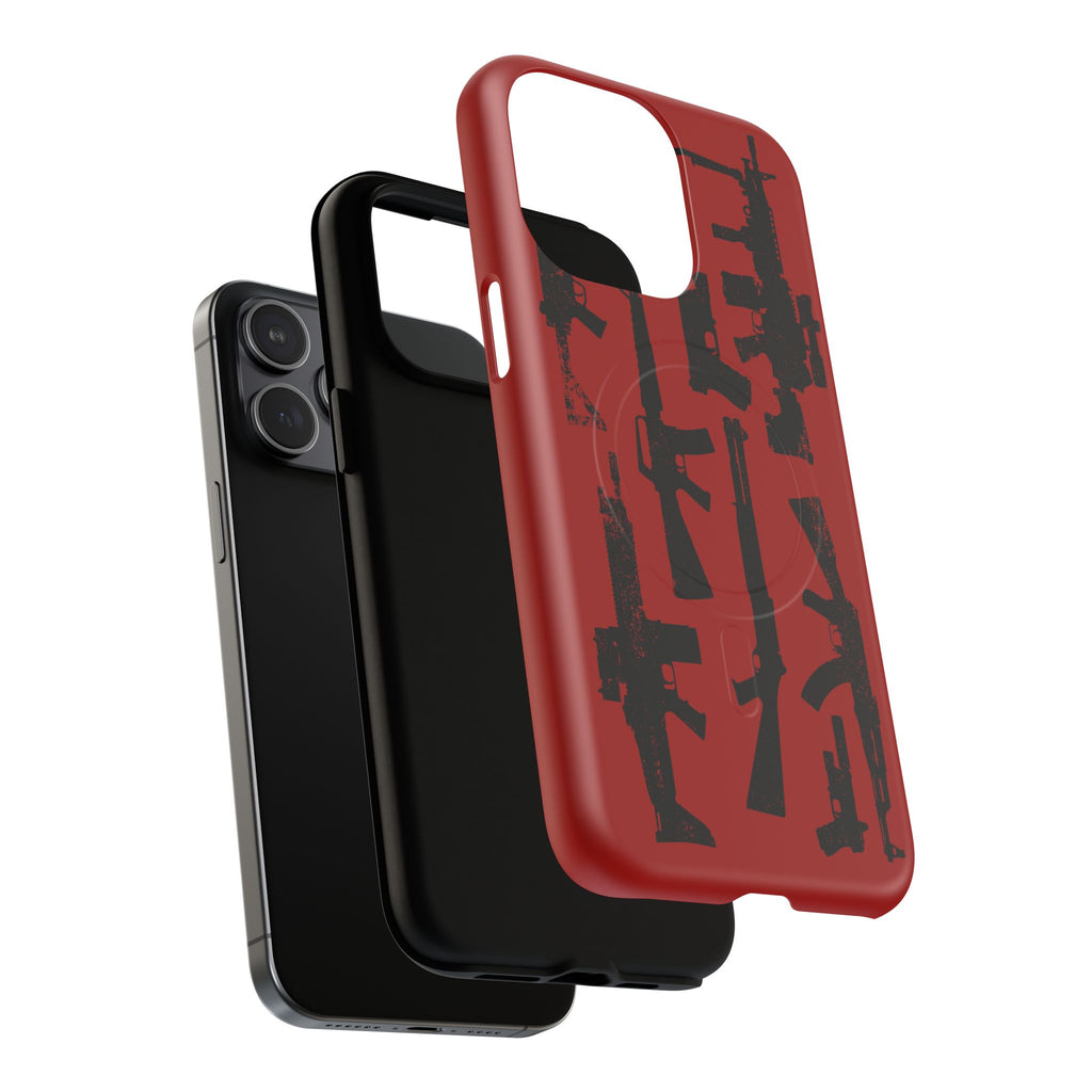 MagSafe Compatible RED DEAD GUN iPhone Tough Case