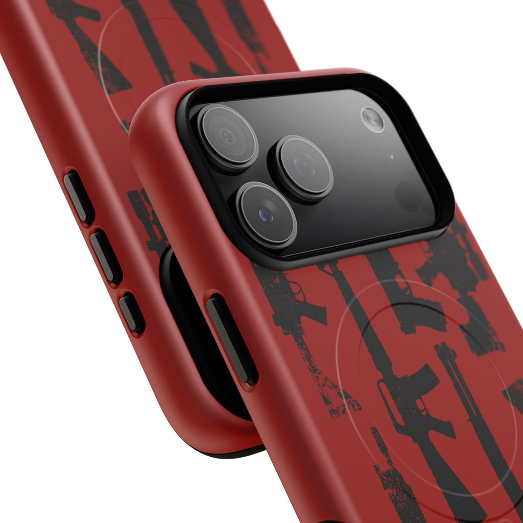 MagSafe Compatible RED DEAD GUN iPhone Tough Case