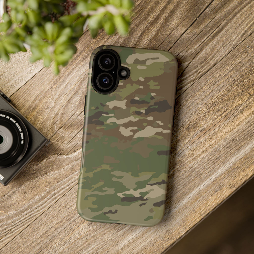 OCP Camo Tough Phone Case | Military-Inspired Dual-Layer Protective Cover