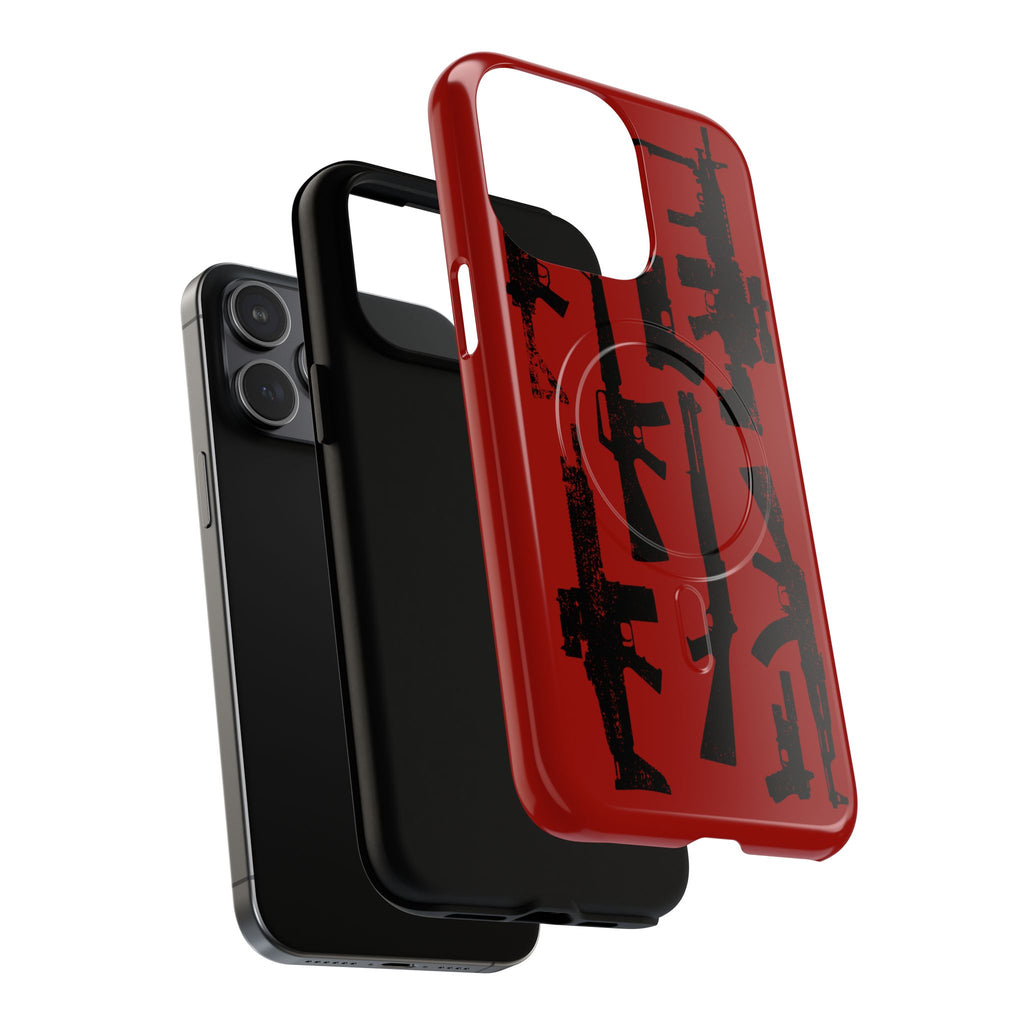MagSafe Compatible RED DEAD GUN iPhone Tough Case