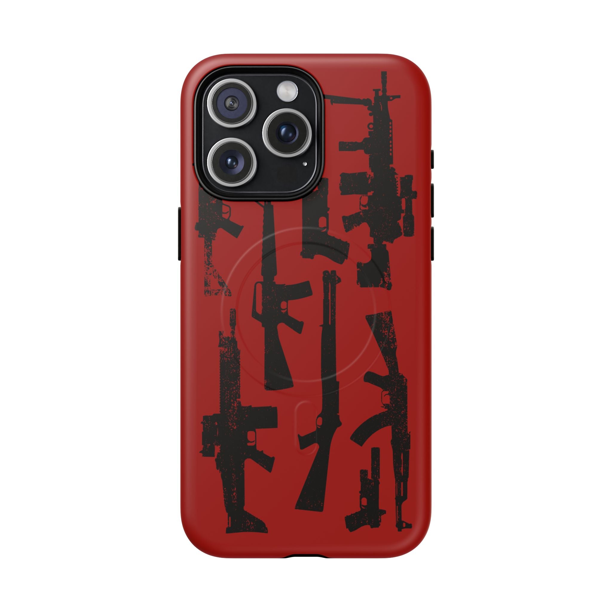 MagSafe Compatible RED DEAD GUN iPhone Tough Case