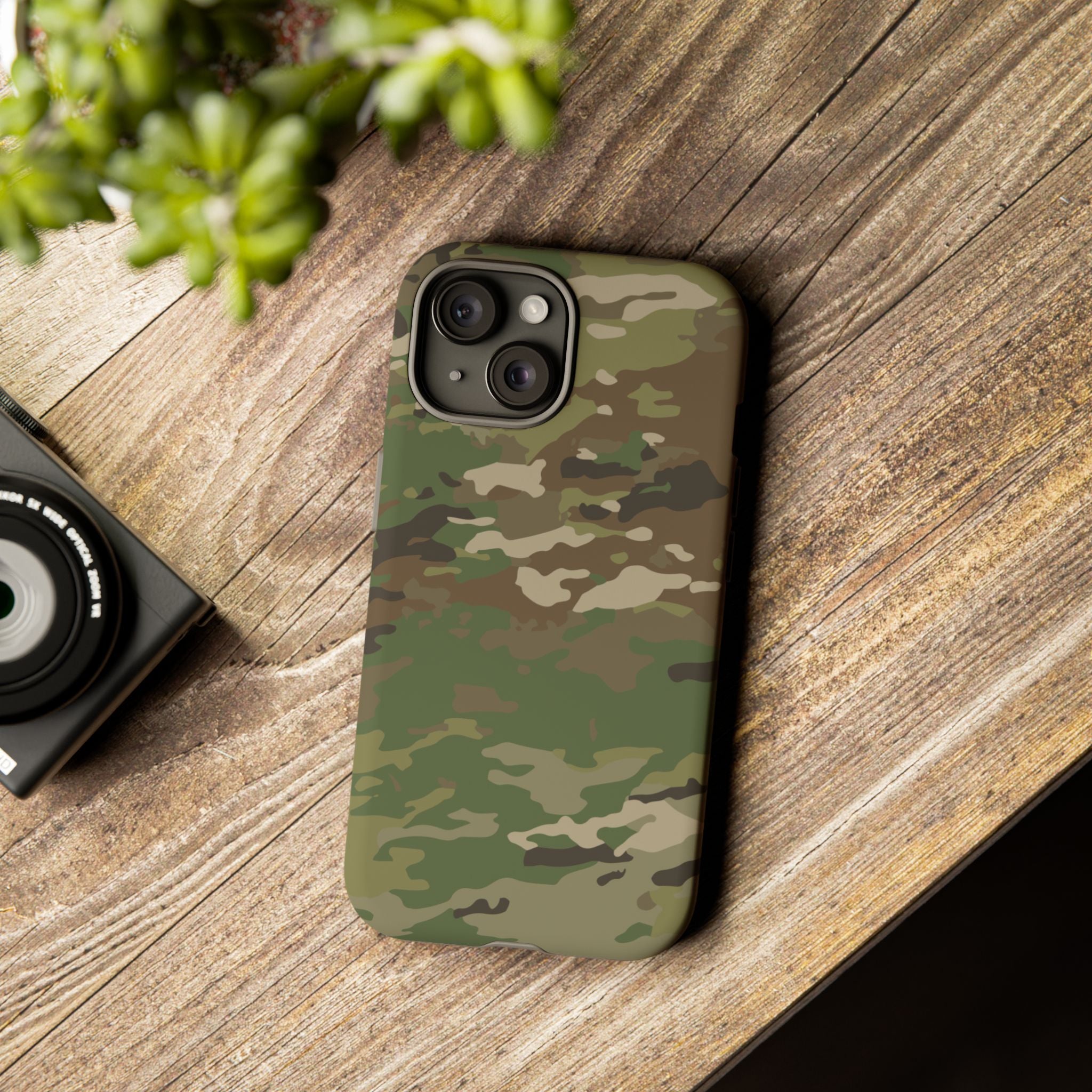 OCP Camo Tough Phone Case | Military-Inspired Dual-Layer Protective Cover