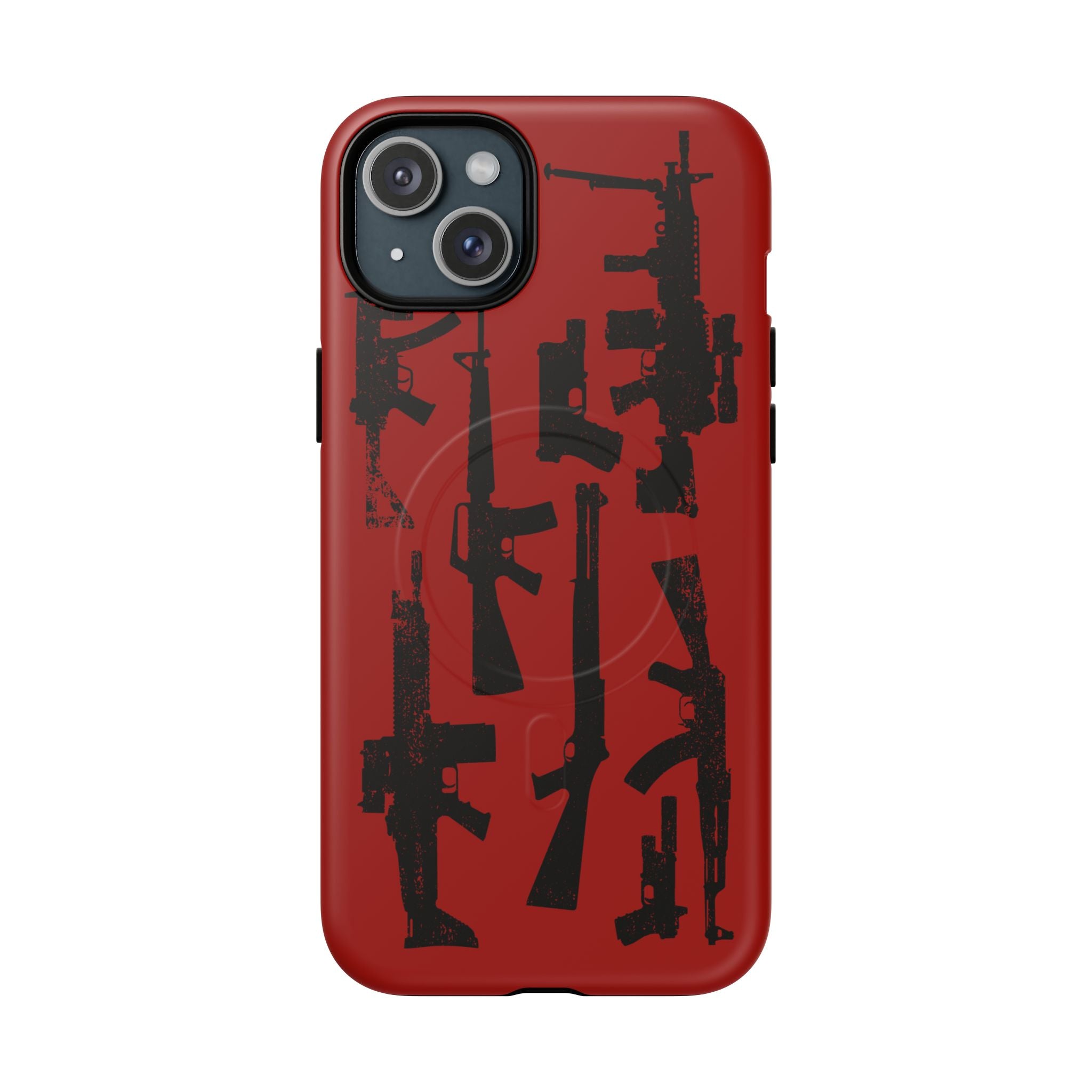 MagSafe Compatible RED DEAD GUN iPhone Tough Case