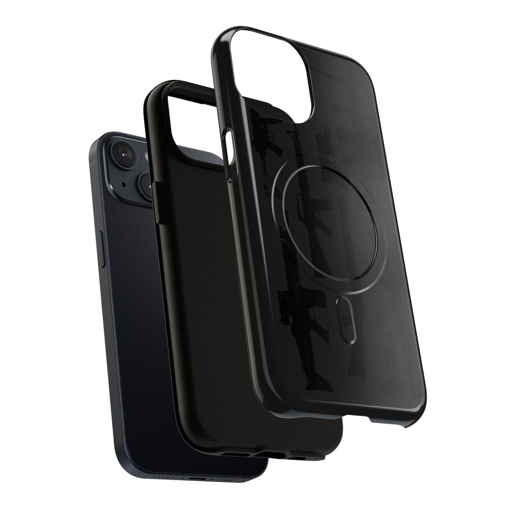 MagSafe Compatible - BLACK OPS Edition - GUN iPhone Tough Case