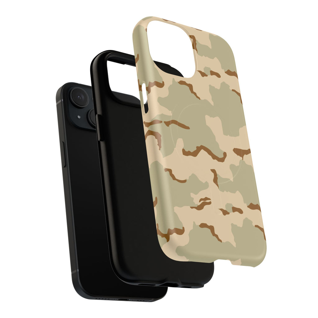 MagSafe® Compatible Tough Phone Case | Desert Camo (DCU) Rugged Protective Cover