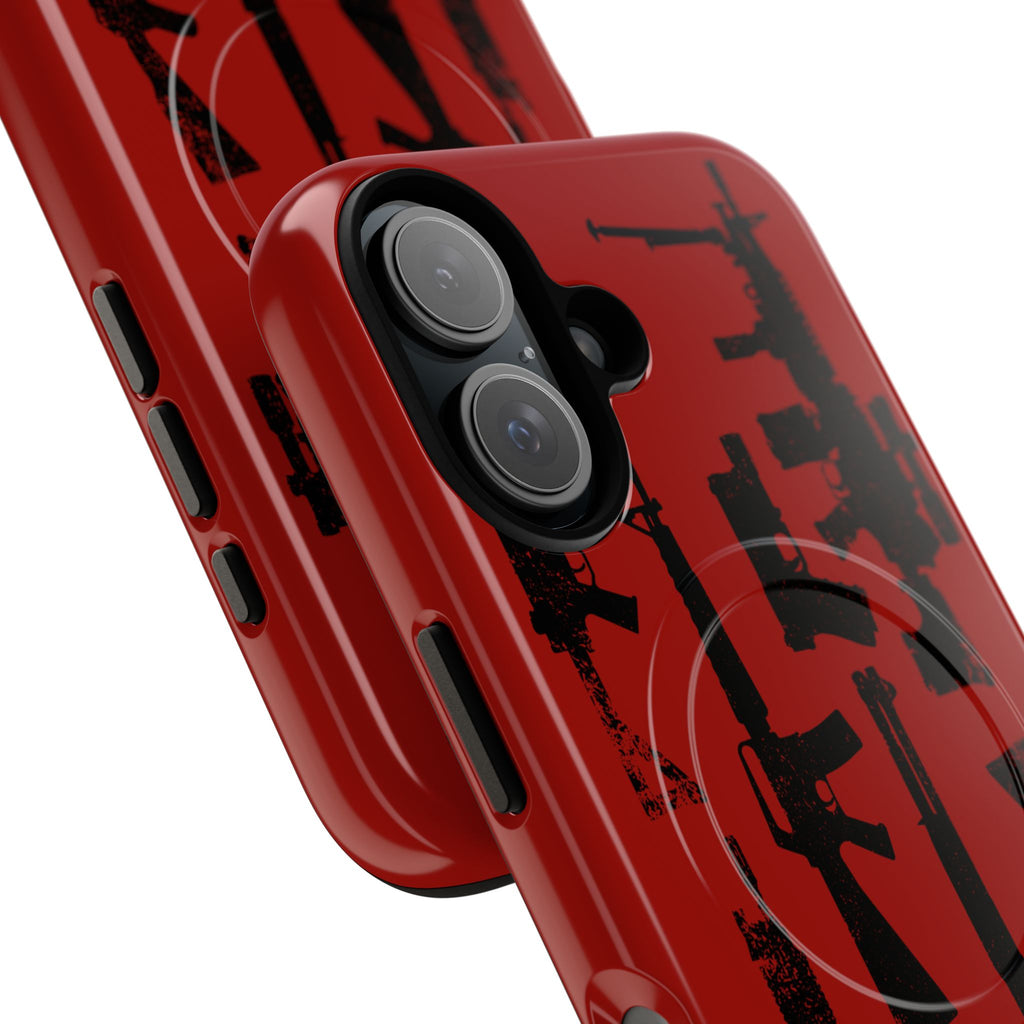 MagSafe Compatible RED DEAD GUN iPhone Tough Case
