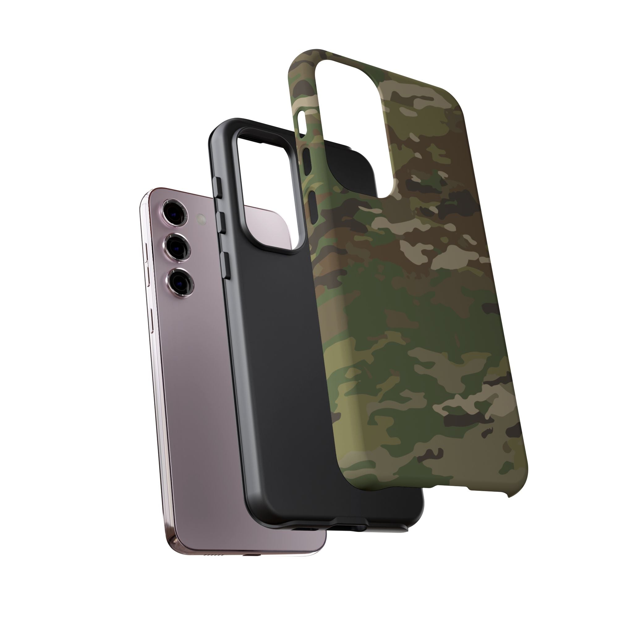 OCP Camo Tough Phone Case | Military-Inspired Dual-Layer Protective Cover