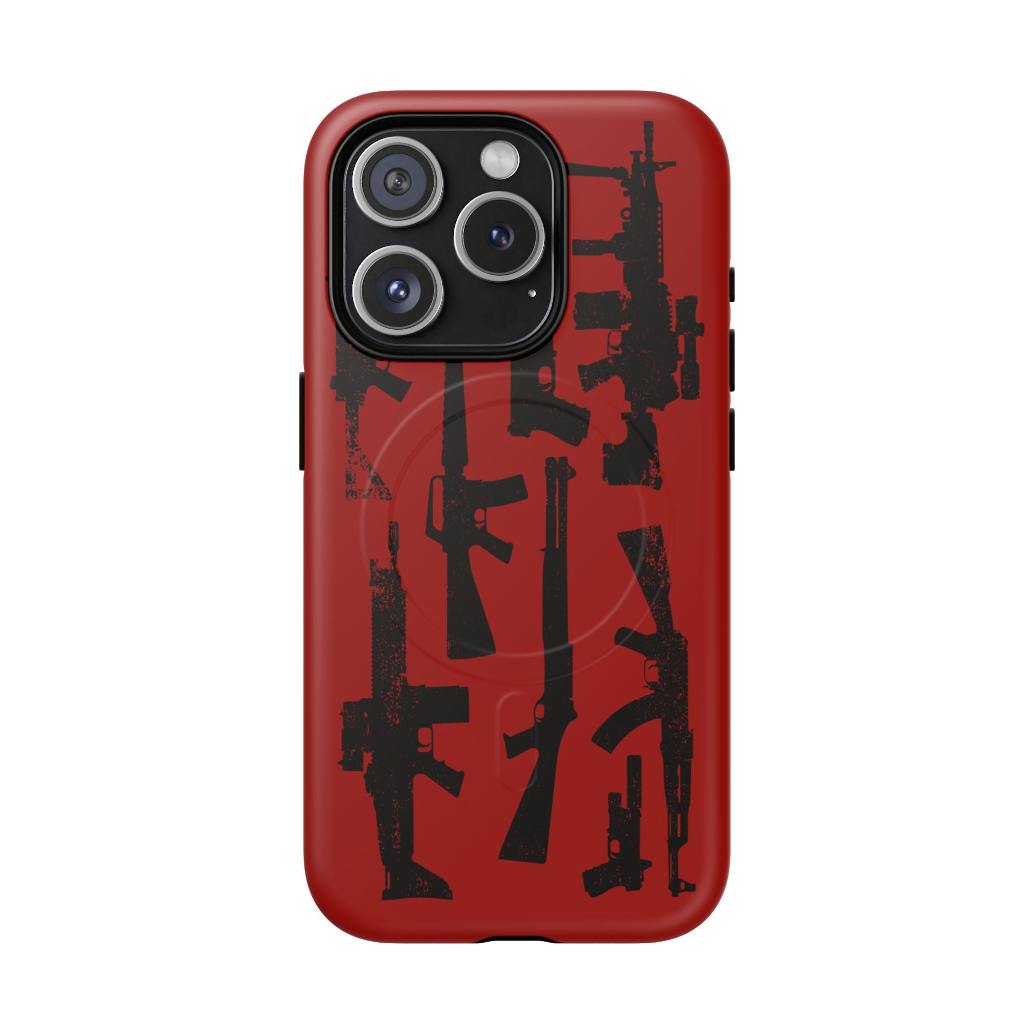 MagSafe Compatible RED DEAD GUN iPhone Tough Case