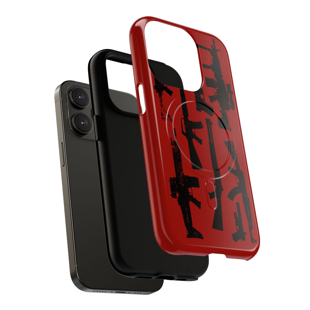 MagSafe Compatible RED DEAD GUN iPhone Tough Case