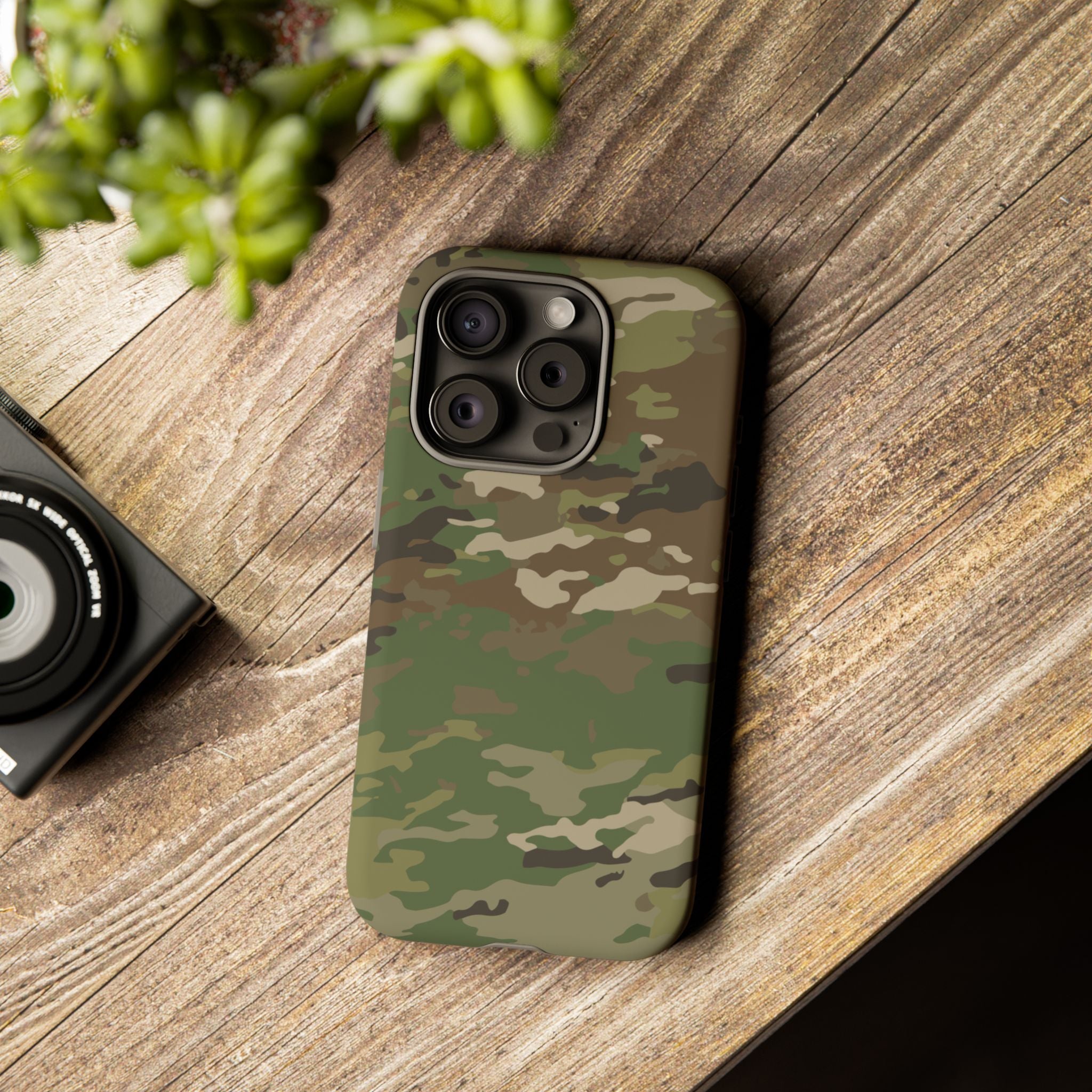 OCP Camo Tough Phone Case | Military-Inspired Dual-Layer Protective Cover