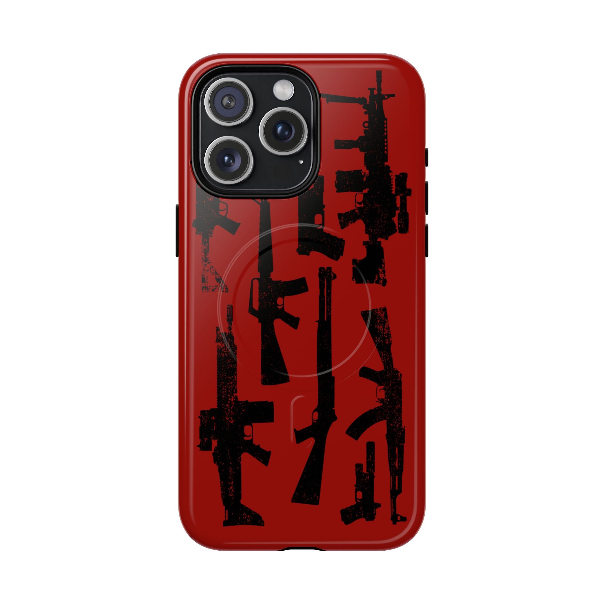 MagSafe Compatible RED DEAD GUN iPhone Tough Case