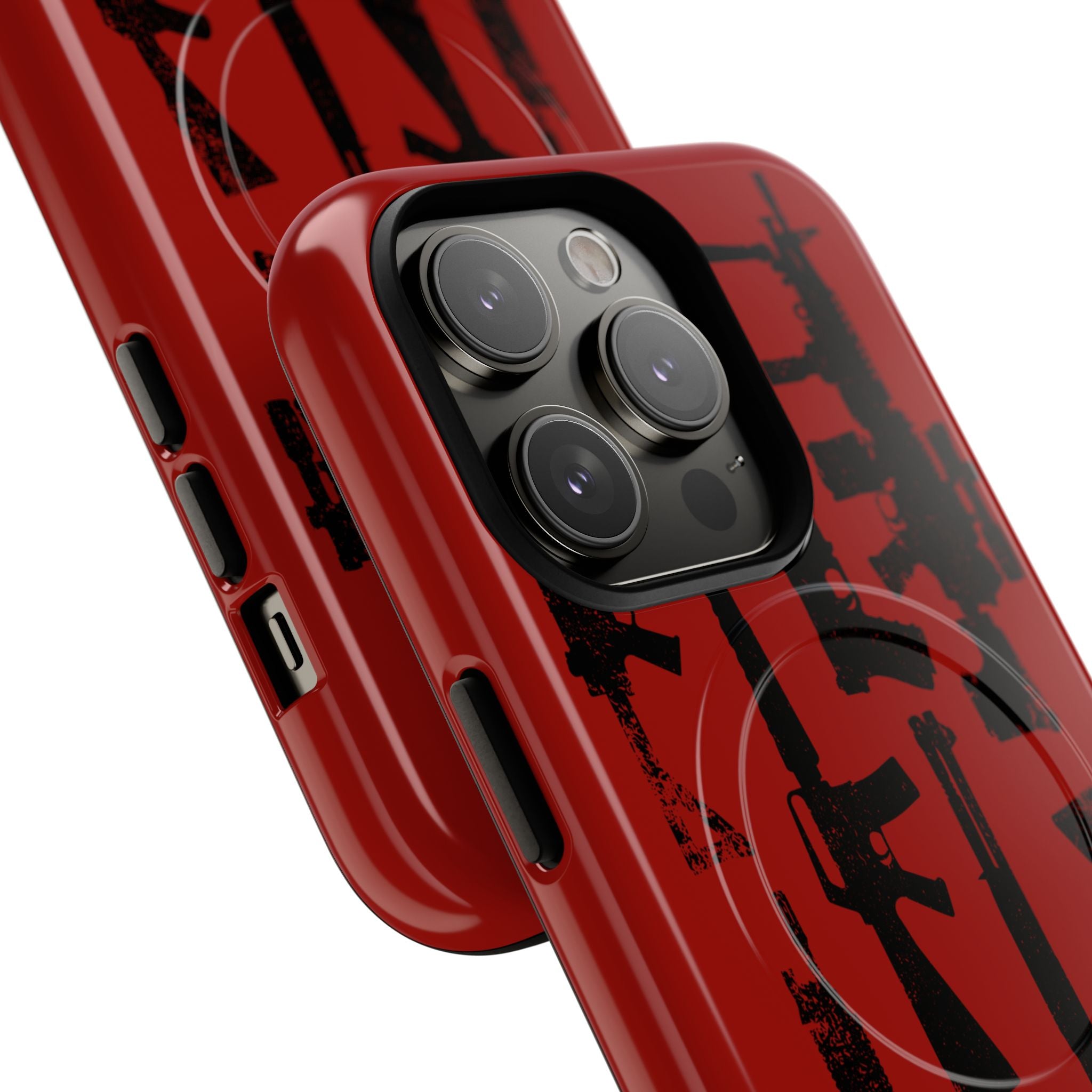 MagSafe Compatible RED DEAD GUN iPhone Tough Case