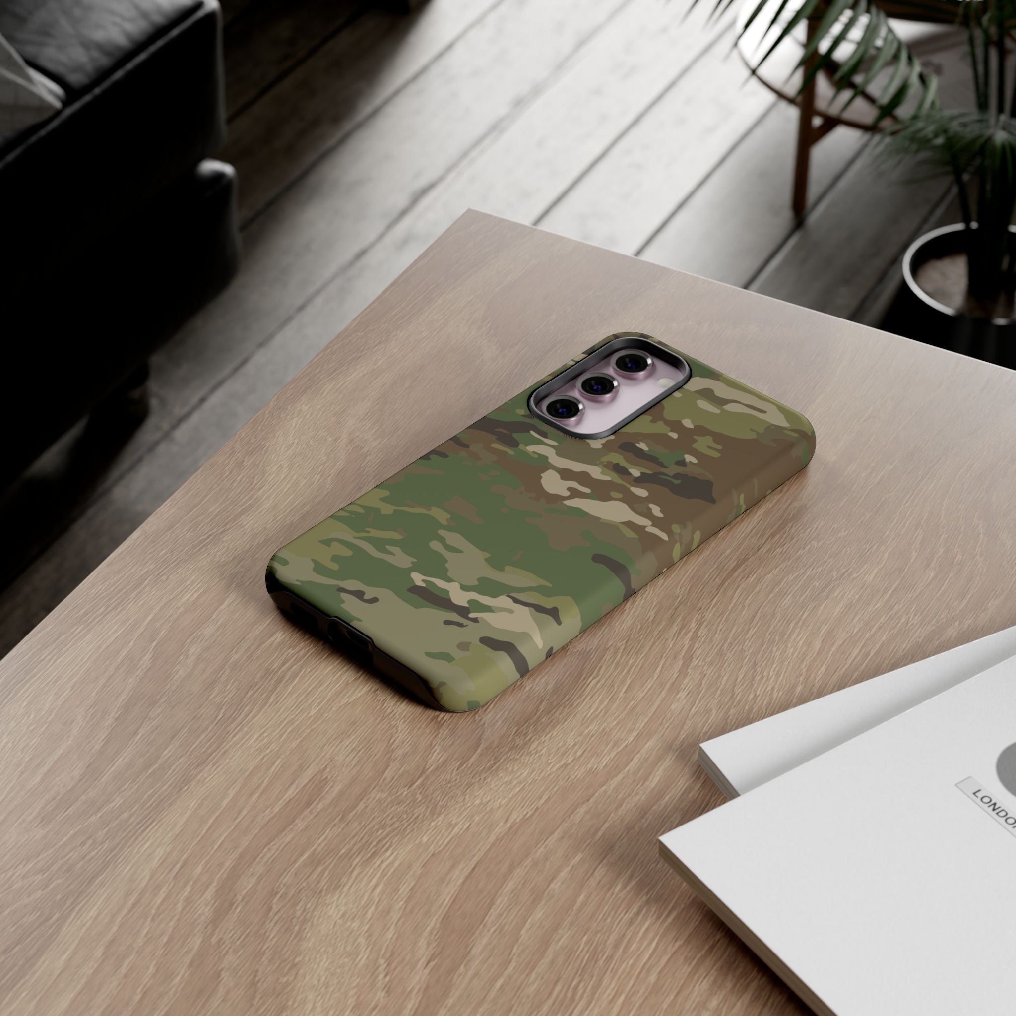 OCP Camo Tough Phone Case | Military-Inspired Dual-Layer Protective Cover