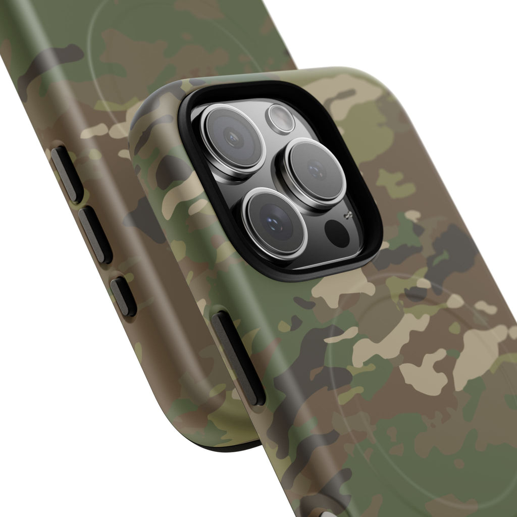 MagSafe® Compatible OCP Camo Tough Phone Case | Modern Military-Inspired Protective Cover
