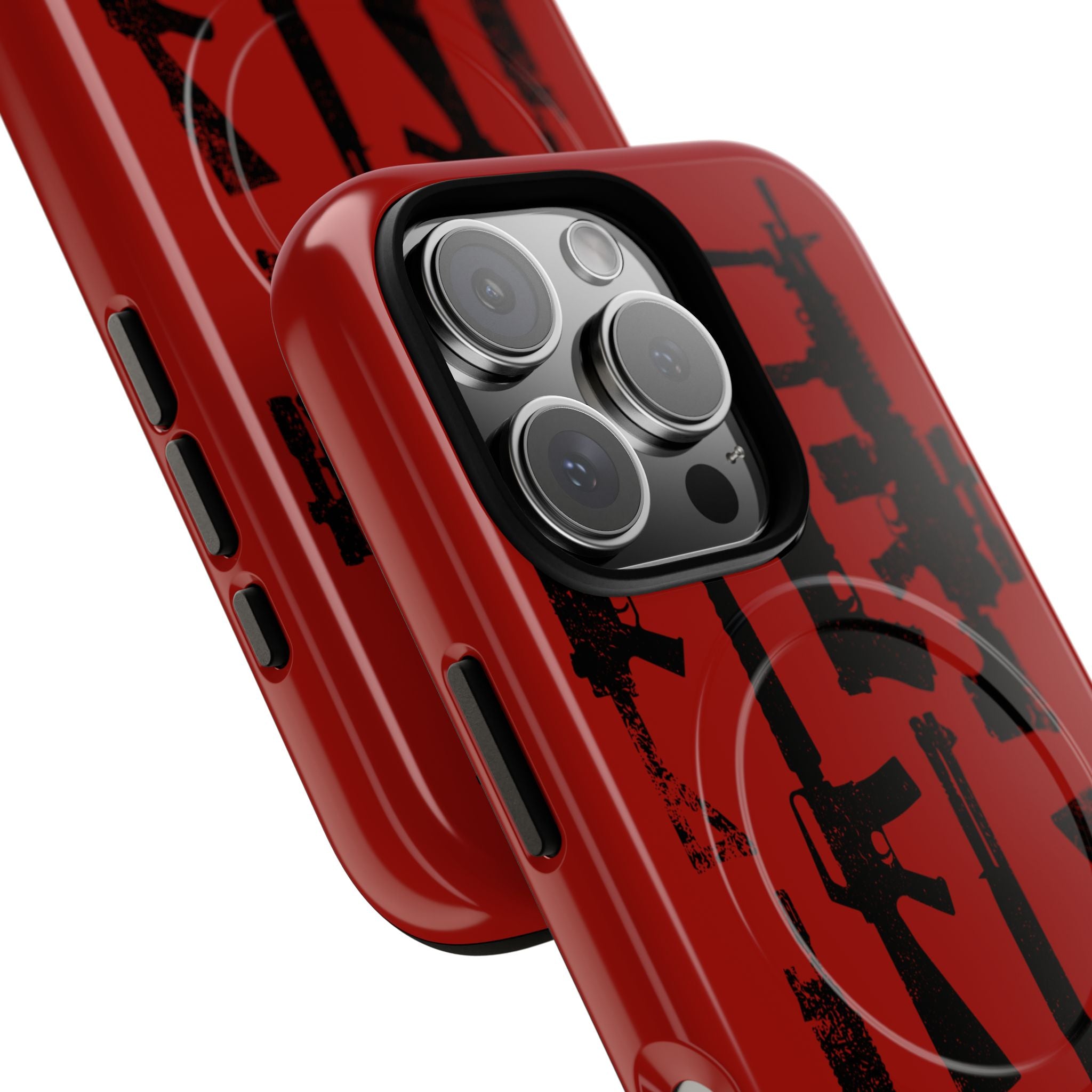 MagSafe Compatible RED DEAD GUN iPhone Tough Case