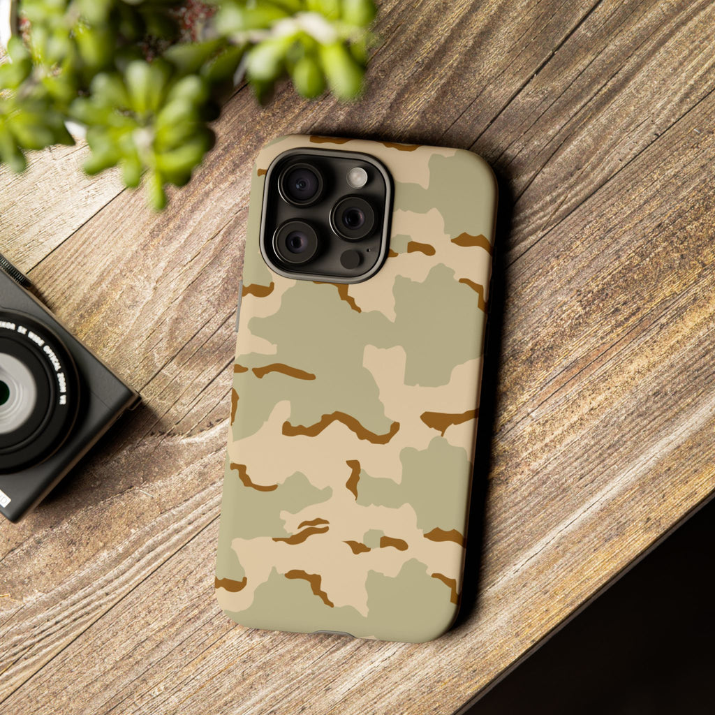 Desert Camo (DCU) Tough Phone Case | Military-Inspired Dual-Layer Protection