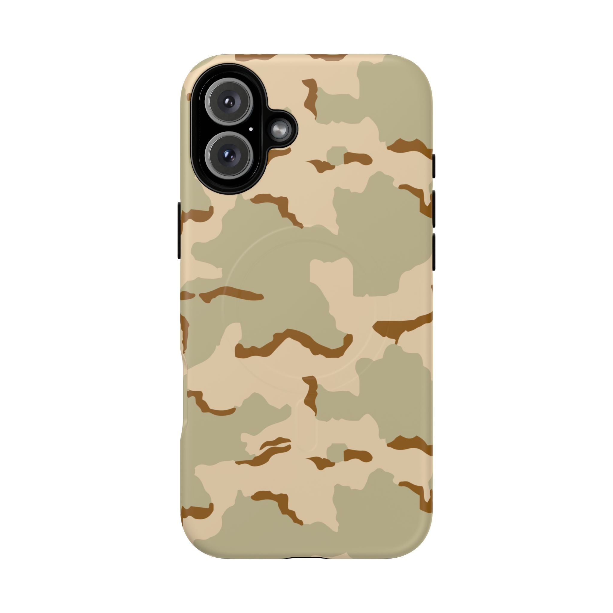 MagSafe® Compatible Tough Phone Case | Desert Camo (DCU) Rugged Protective Cover
