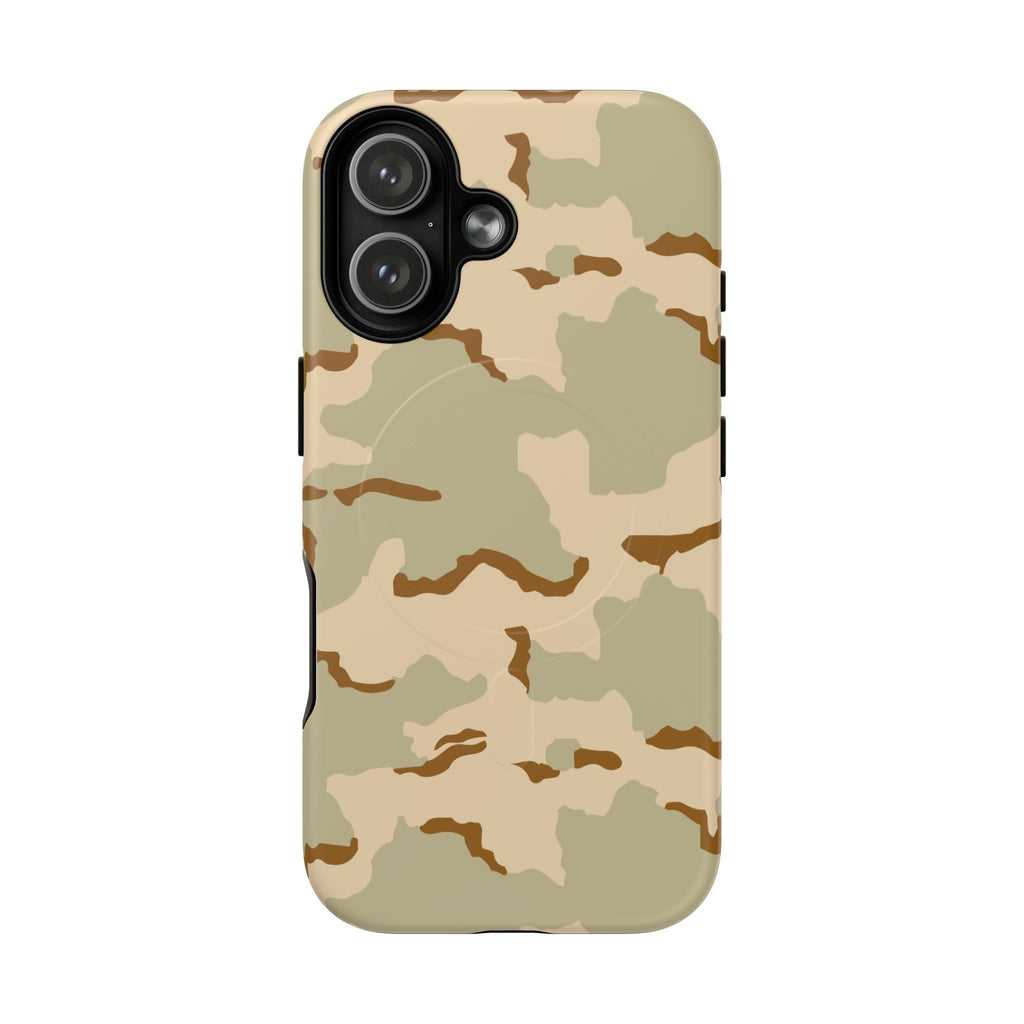 MagSafe® Compatible Tough Phone Case | Desert Camo (DCU) Rugged Protective Cover